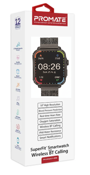 Promate Prowatch-B18 Smartwatch
